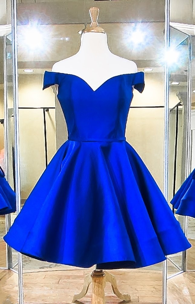 blue homecoming dresses 2019
