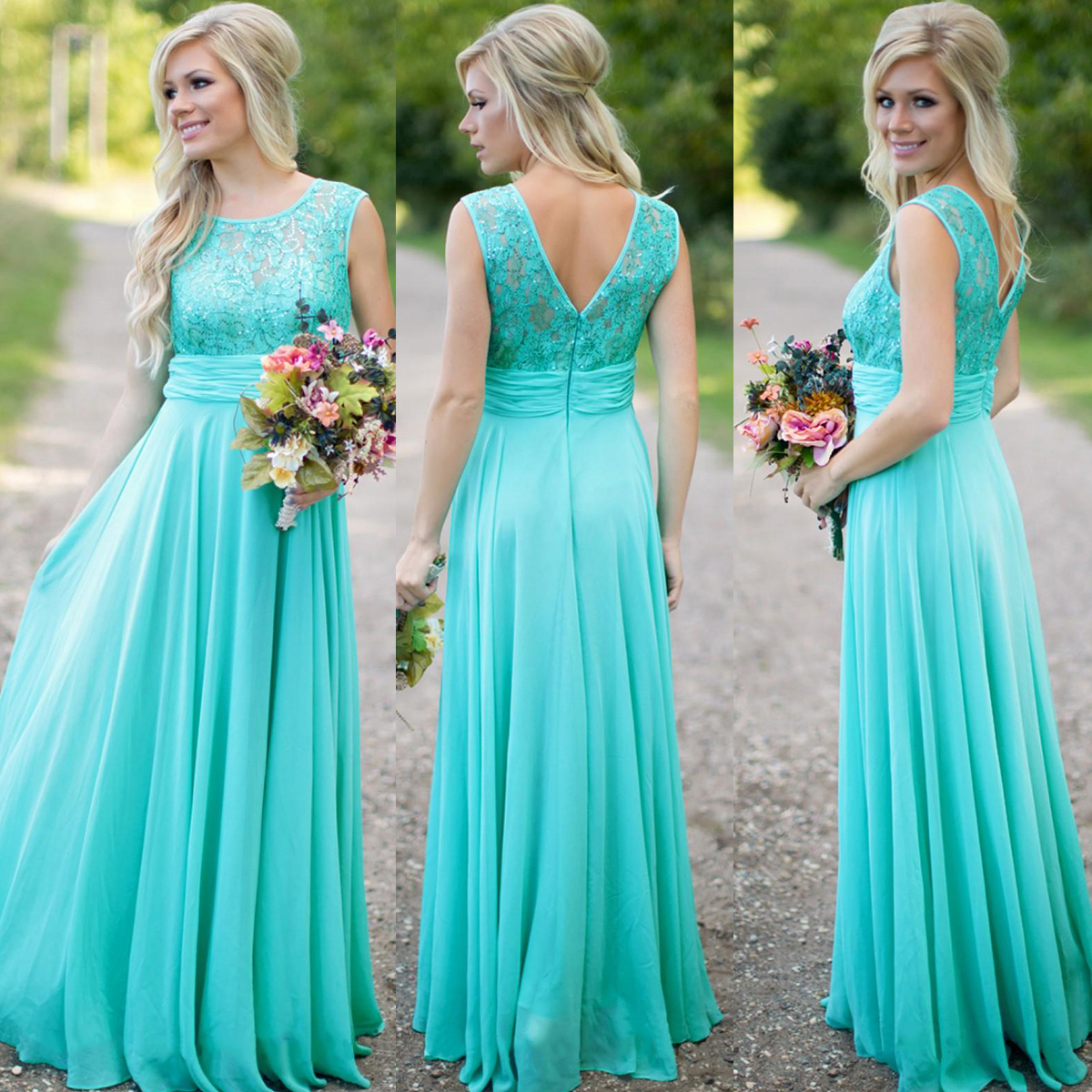 turquoise dress for wedding